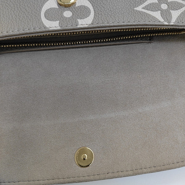 IVY Monogram Calfskin Gray