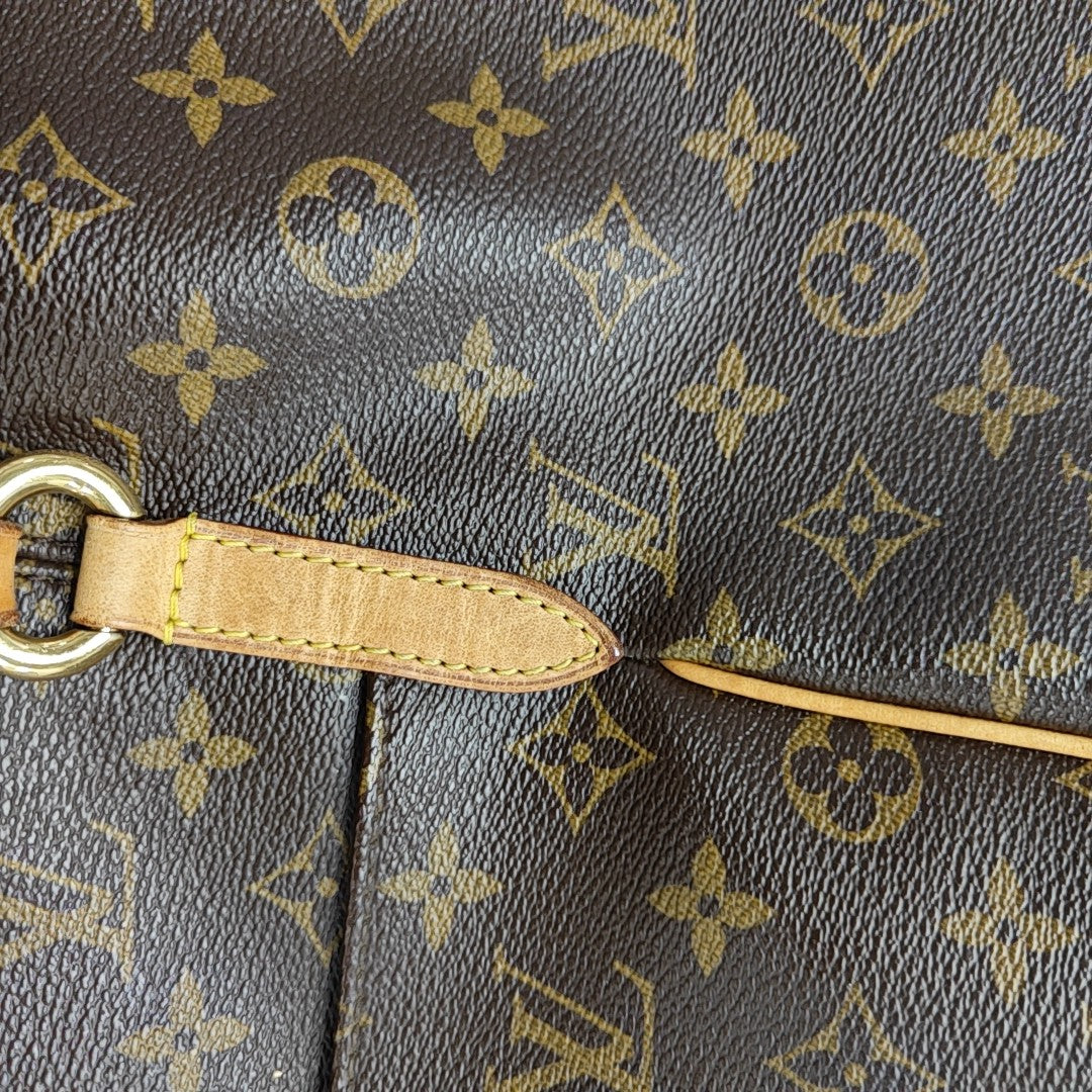 TOTALLY MM Monogram Coated Canvas Brown