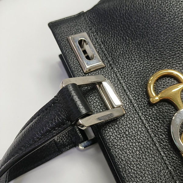 Zumi Small Calfskin Black