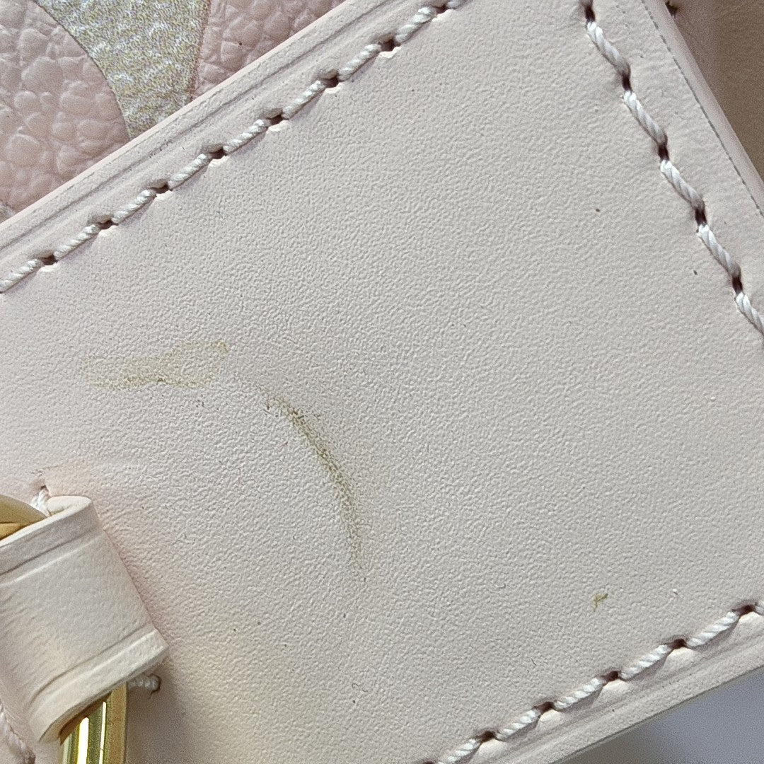 ALL IN BB Monogram Calfskin Pink
