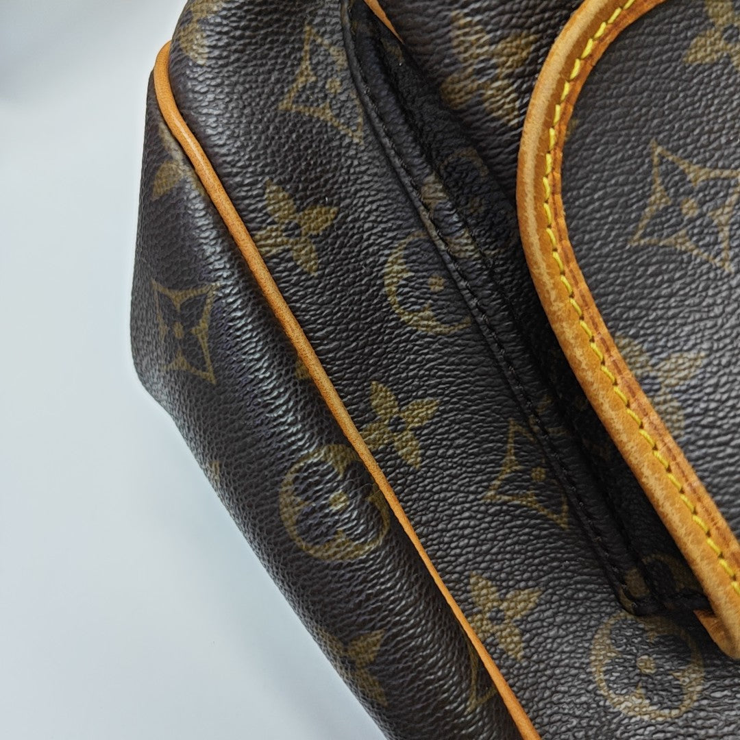 TIKAL GM Monogram Coated Canvas Brown