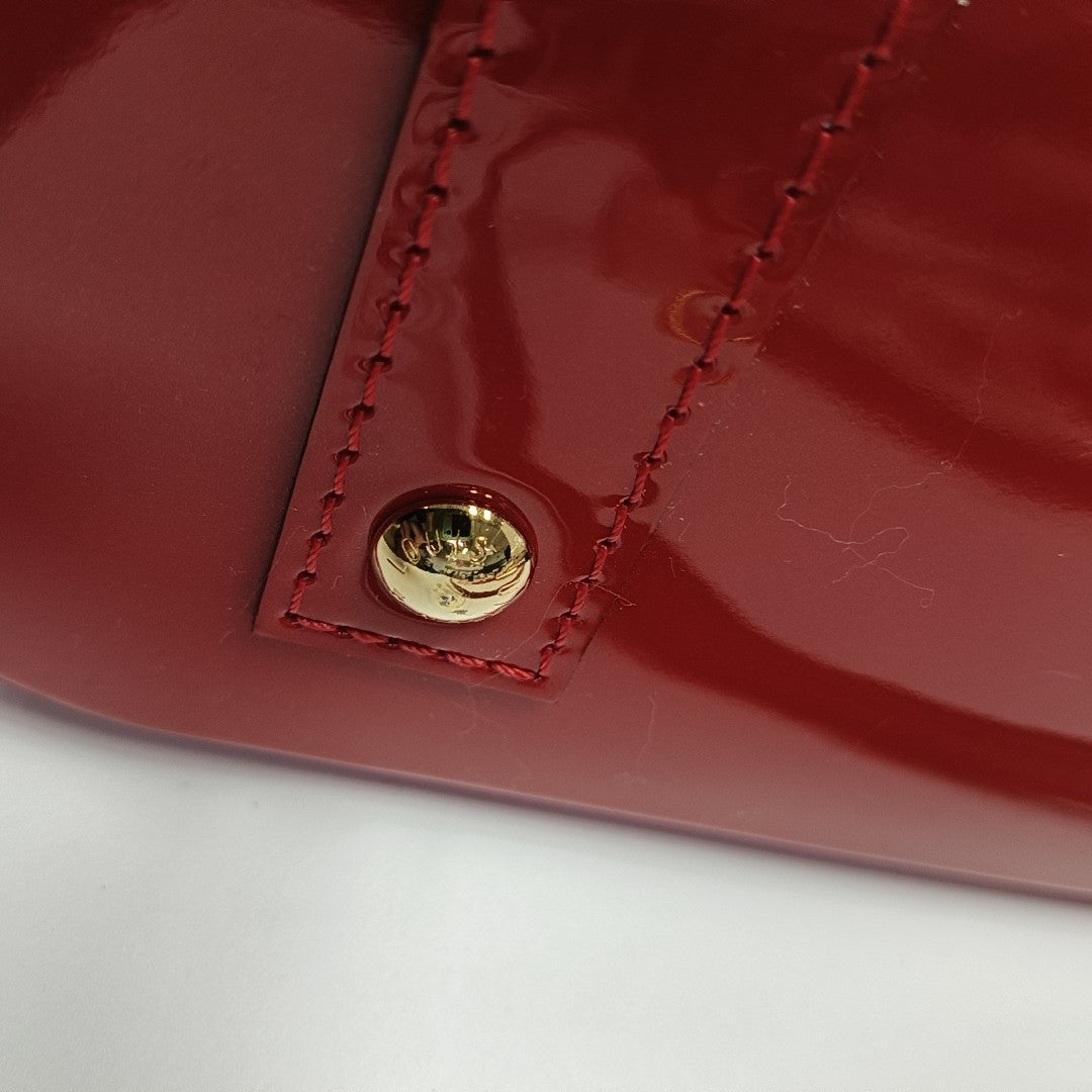 ALMA BB Monogram Charol Rojo