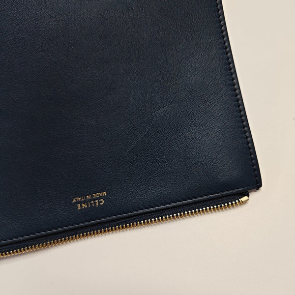 TWISTED CABAS Small Calfskin Blue