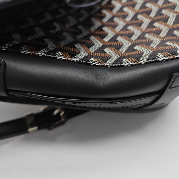 Belvedere Coated Canvas Black