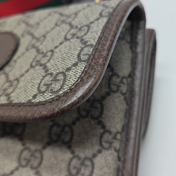 Neo Vintage Small Monogram Coated Canvas Beige