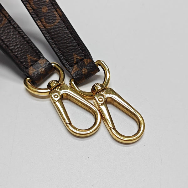 MONTAIGNE Monogram Coated Canvas Brown