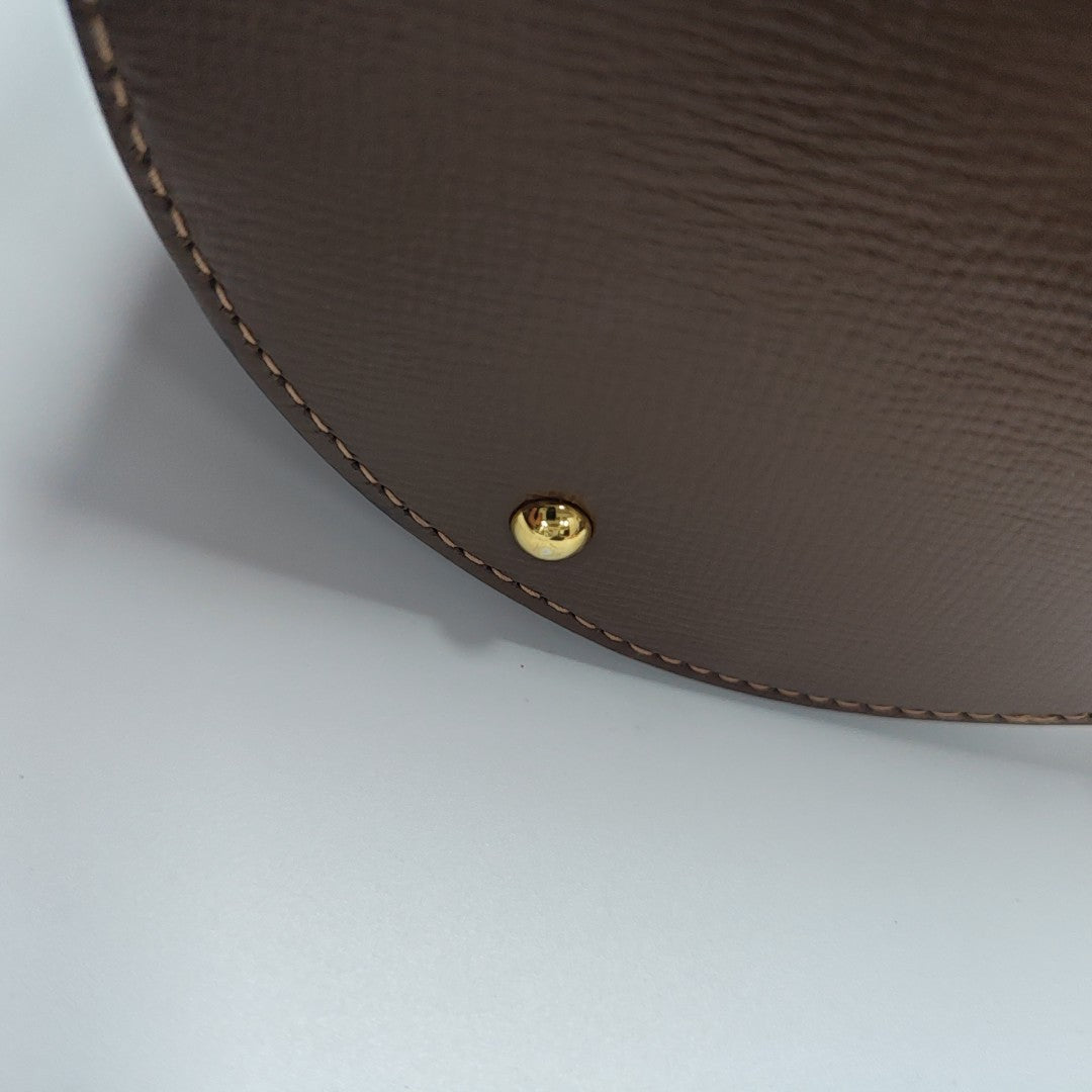 Horsebit 1955 Small Coated Canvas Beige