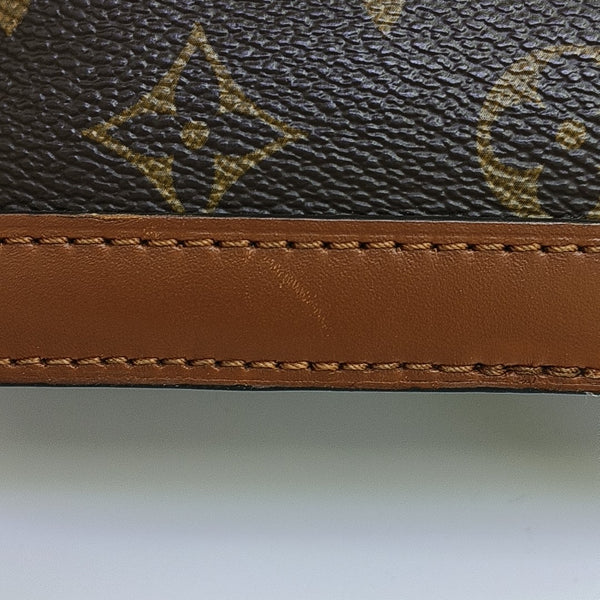 SPEEDY Nano Monogram lona revestida marrón