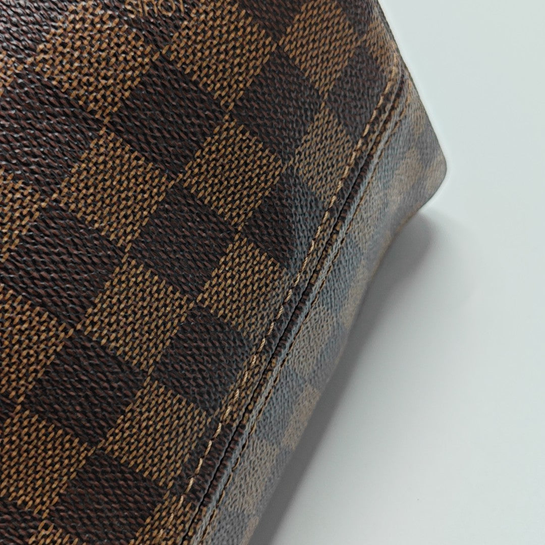 NEVERFULL MM Damier Ebene Coated Canvas Brown