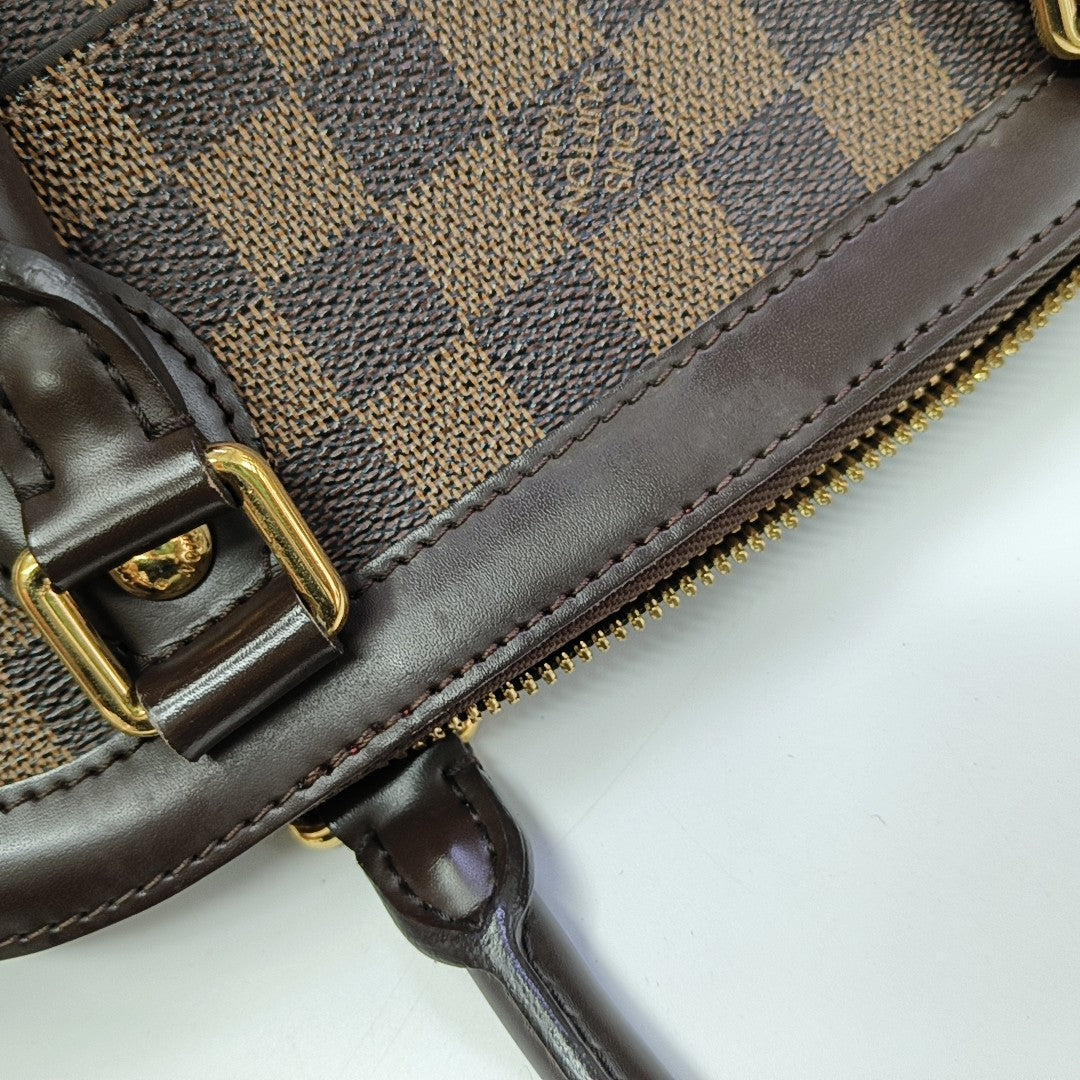 TREVI PM Damier Ebene Coated Canvas Brown