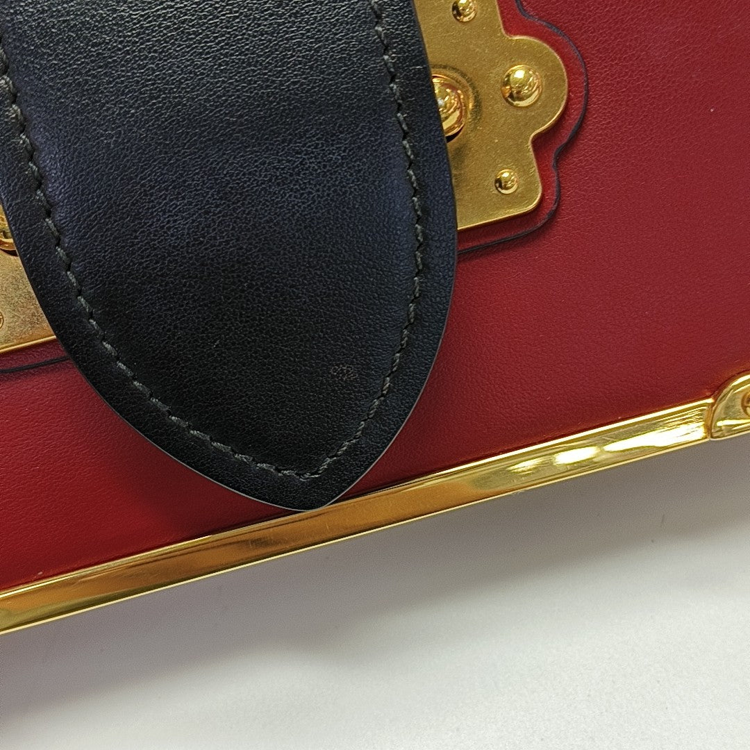 Cahier Saffiano Calfskin Red