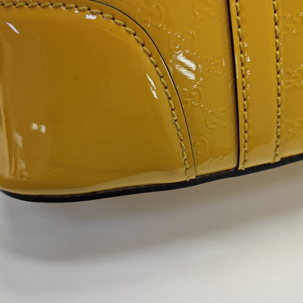 Microguccissima Patent Leather Yellow