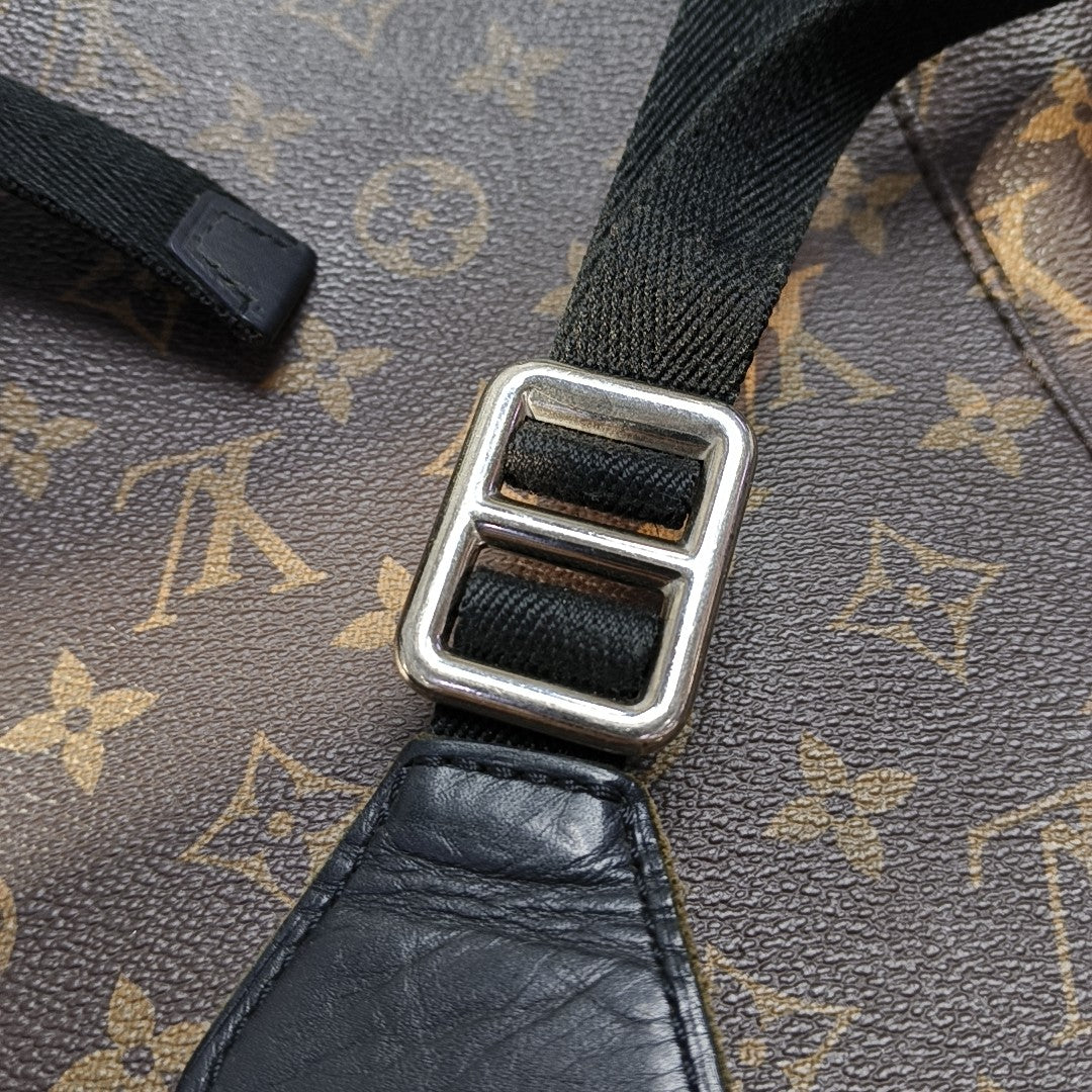 CHRISTOPHER MM Monogram Coated Canvas Brown