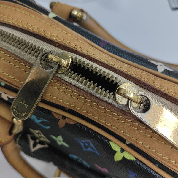 LV × TM PRISCILLA Monogram Coated Canvas Black