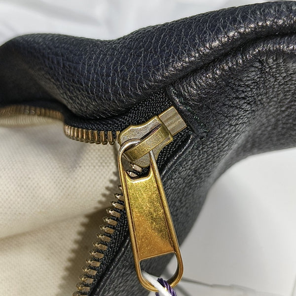 Print Large Calfskin Black