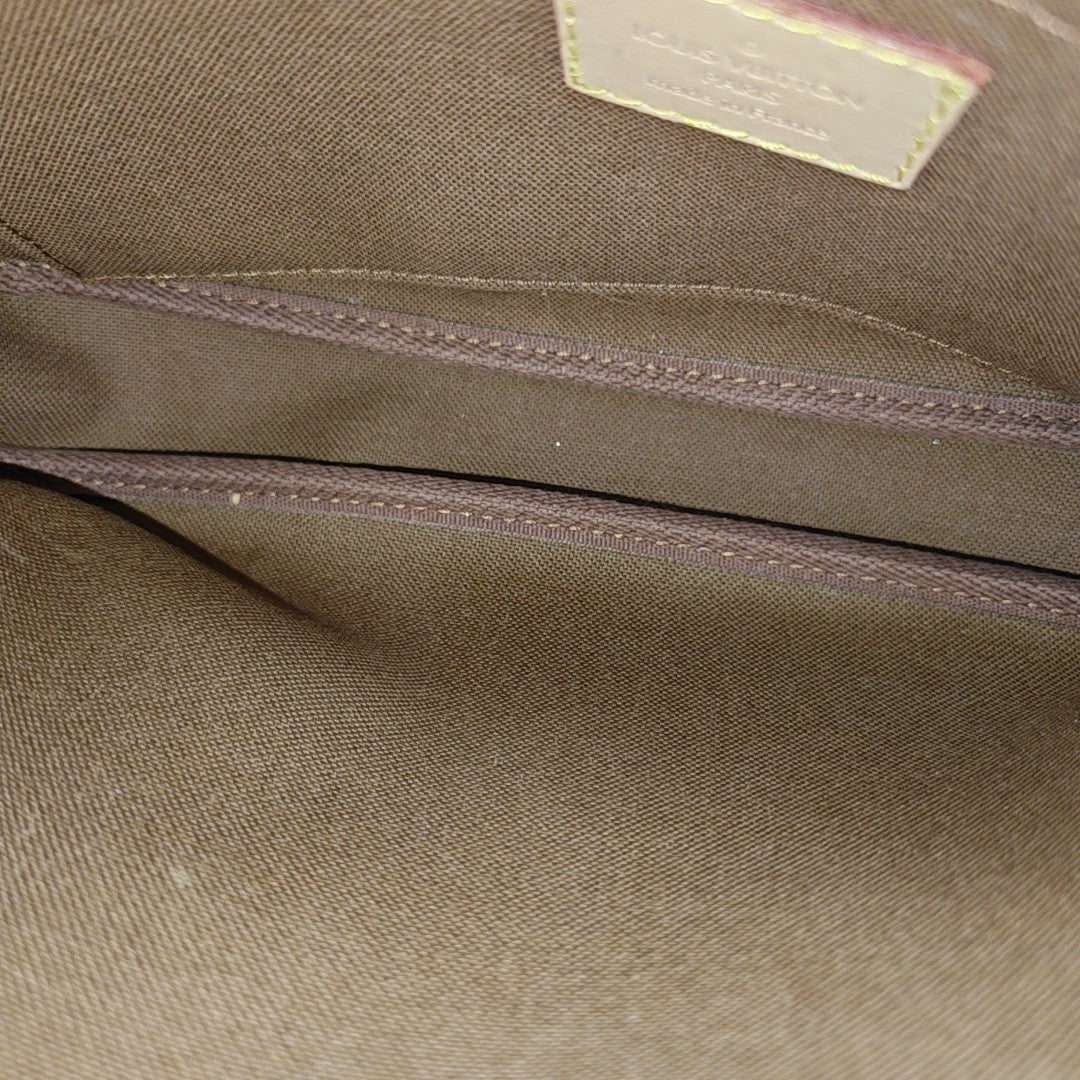 MULTI Monogram Coated Canvas Brown