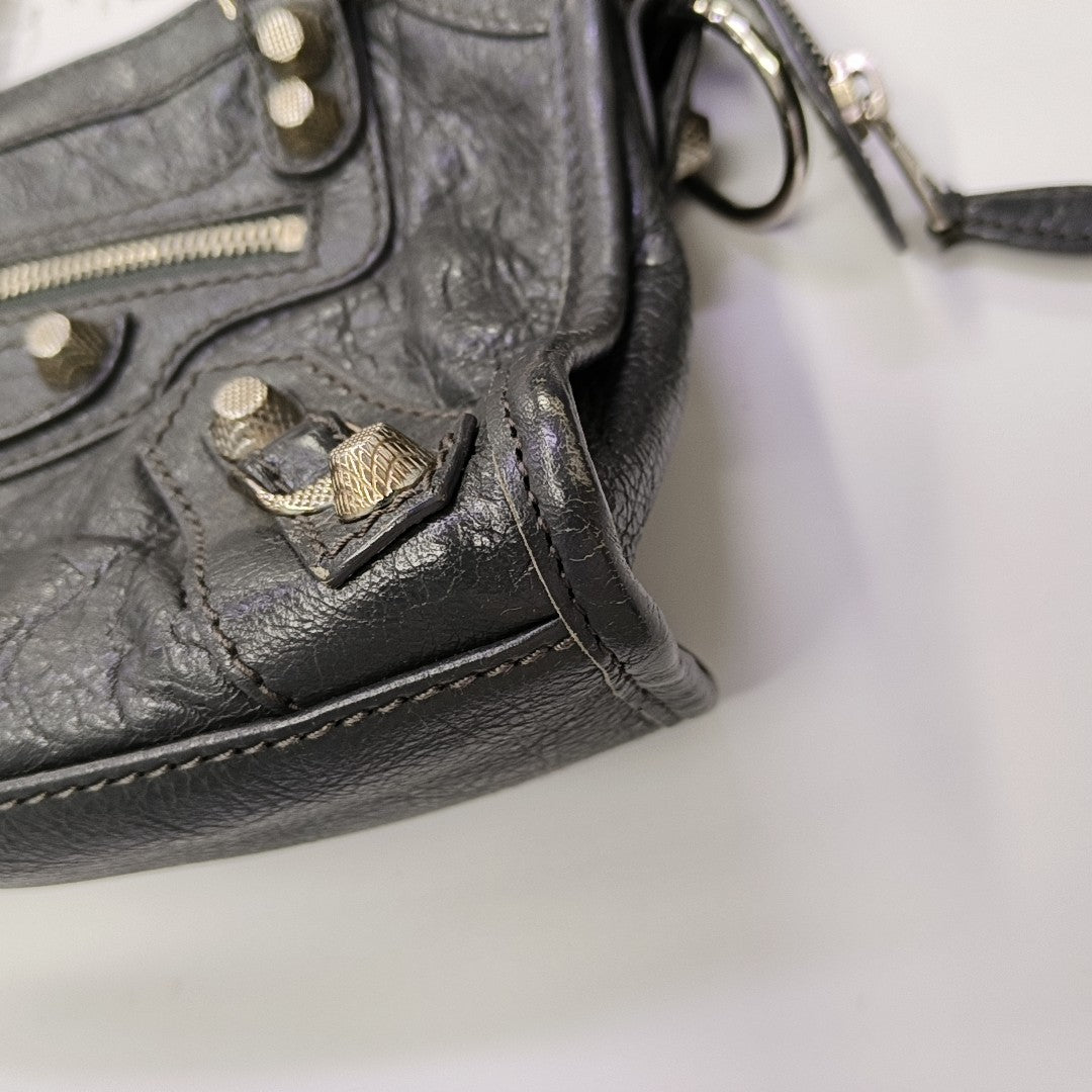 Classic City Mini Lambskin Gray
