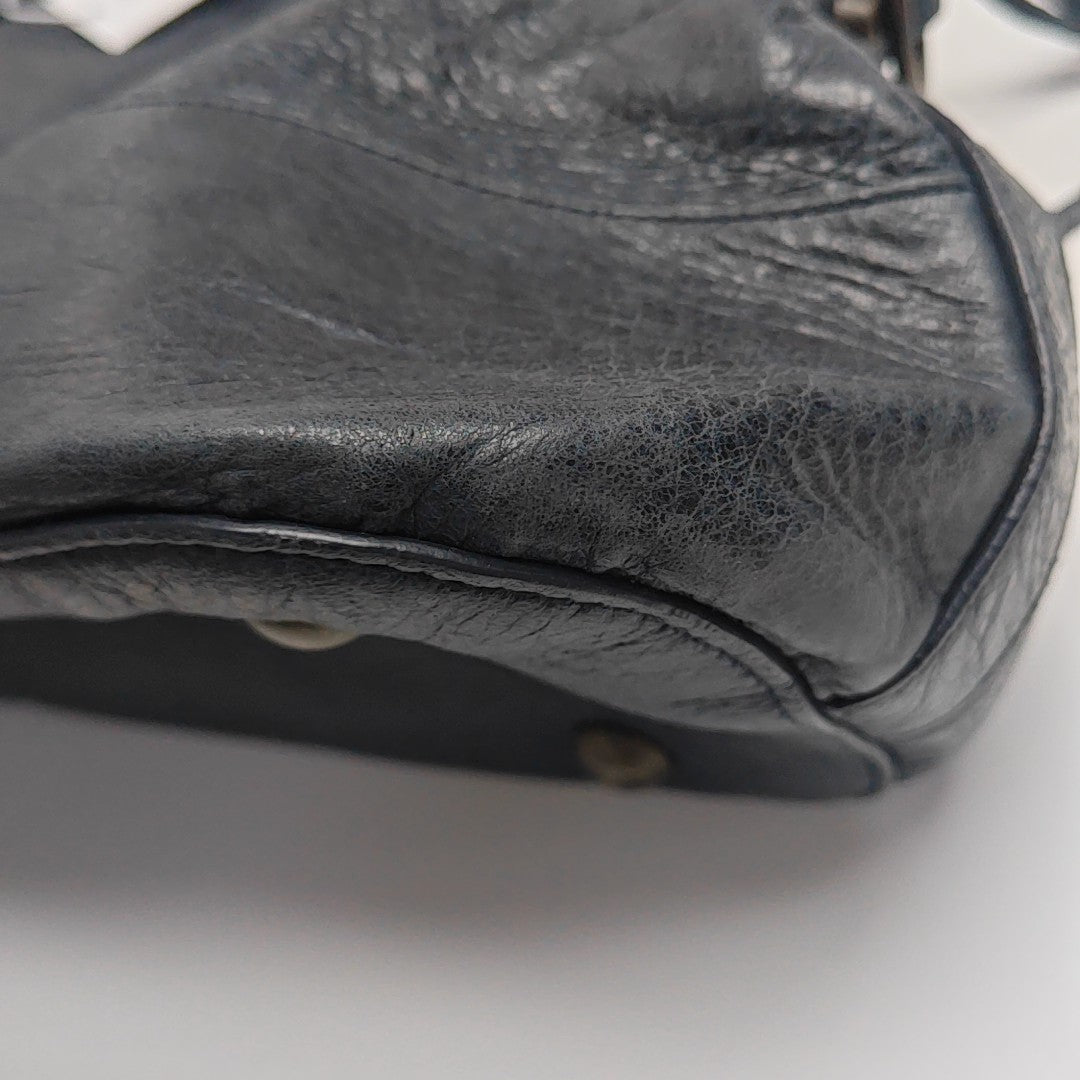 Classic City Medium Calfskin Blue