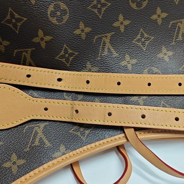 CARRYALL MM Monogram Coated Canvas Brown
