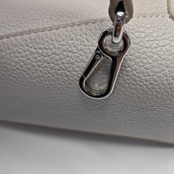 Puzzle Mini Calfskin White