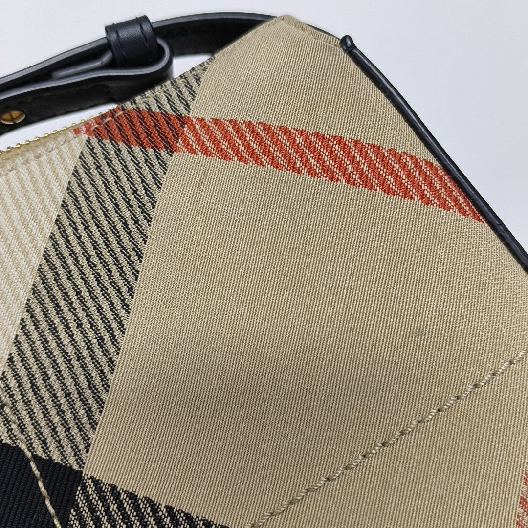 Canvas Shoulder Bag Beige