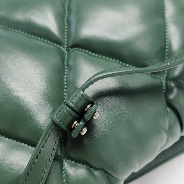 B. Quilted Calfskin Green