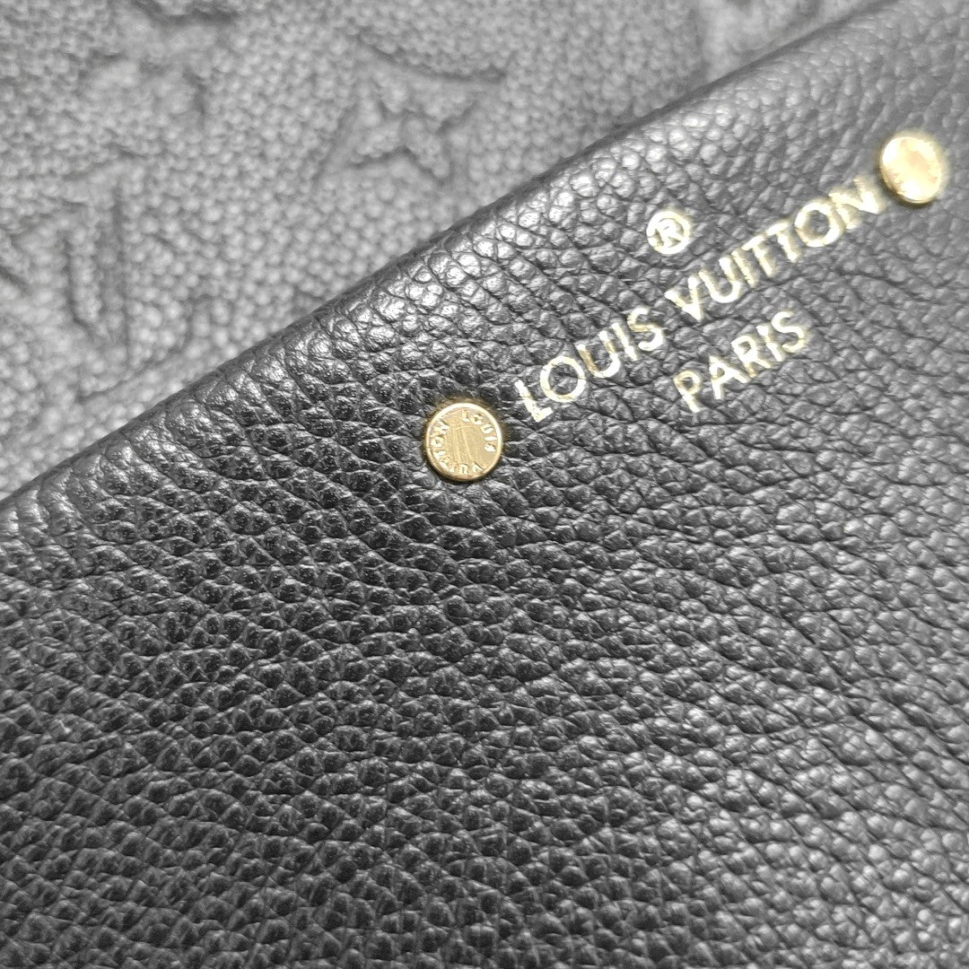 SORBONNE Monogram Calfskin Black