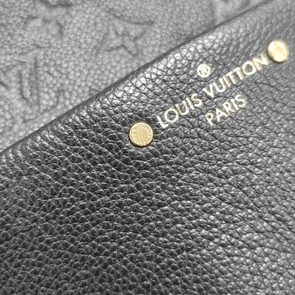 SORBONNE Monogram Calfskin Black