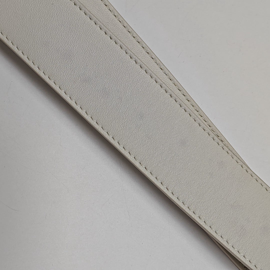 Lady Dior Small Cannage Lambskin White