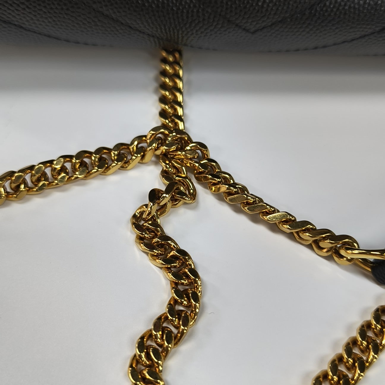 MONOGRAM WOC Chevron Calfskin Black