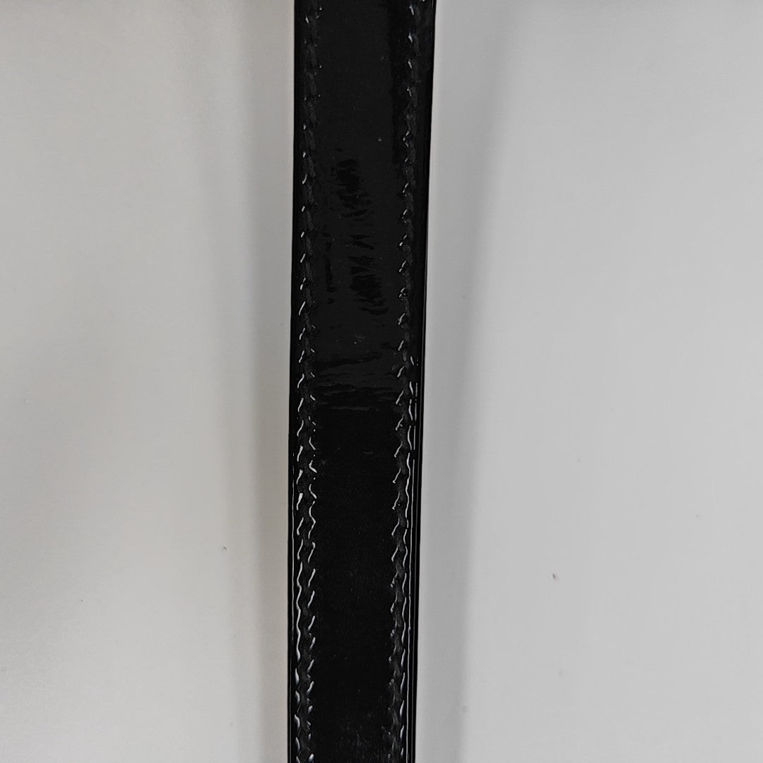 Lady Dior Medium Cannage Patent Leather Black