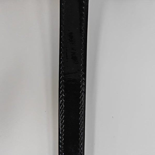Lady Dior Medium Cannage Patent Leather Black