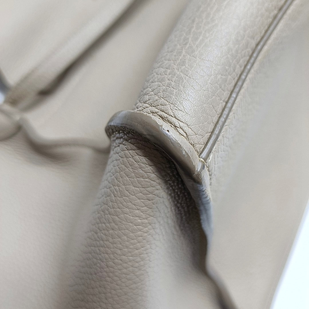 BIG BAG Small Calfskin Gray