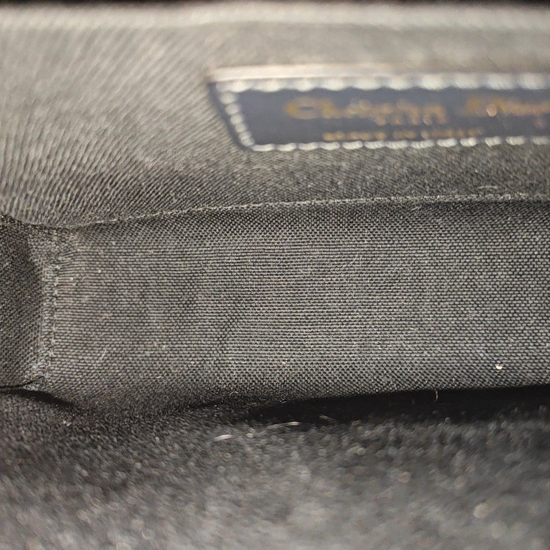 30 Montaigne Mini Oblique Canvas Blue