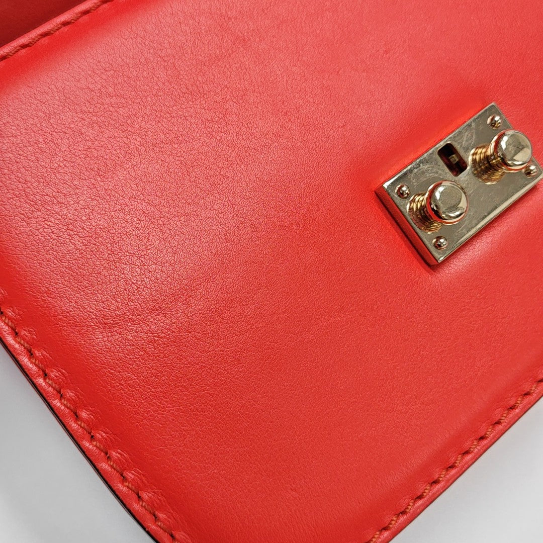 Glam Calfskin Red