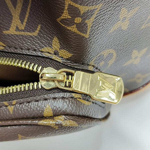 MONTSOURIS MM Monogram Coated Canvas Brown