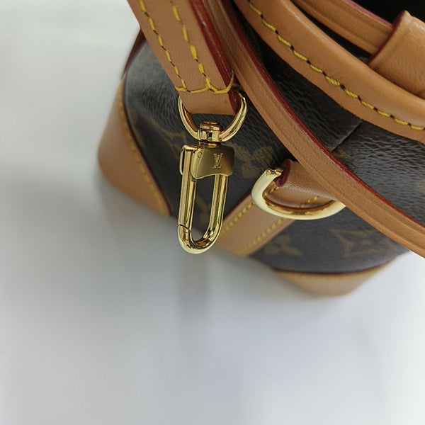 NOÉ Monogram Coated Canvas Brown