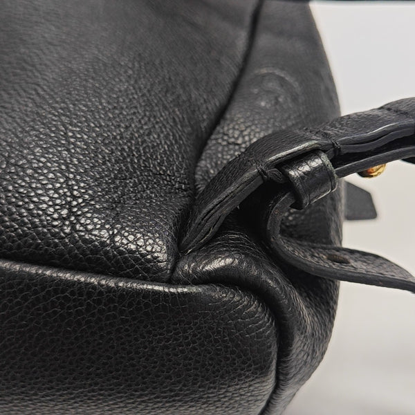 SORBONNE Monogram Calfskin Black