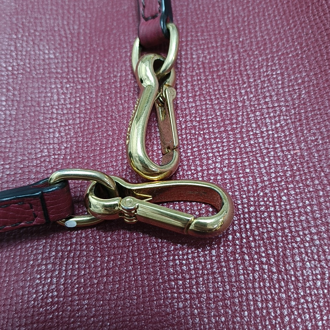 Calfskin Medium Red