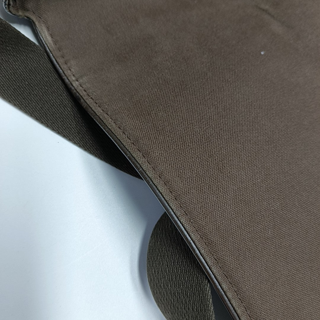 BROOKLYN Damier Ebene Coated Canvas Brown