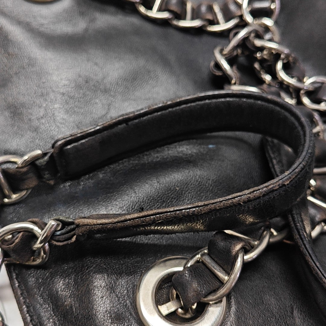 Calfskin Tote Bag Black