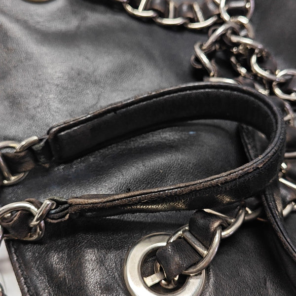 Calfskin Tote Bag Black