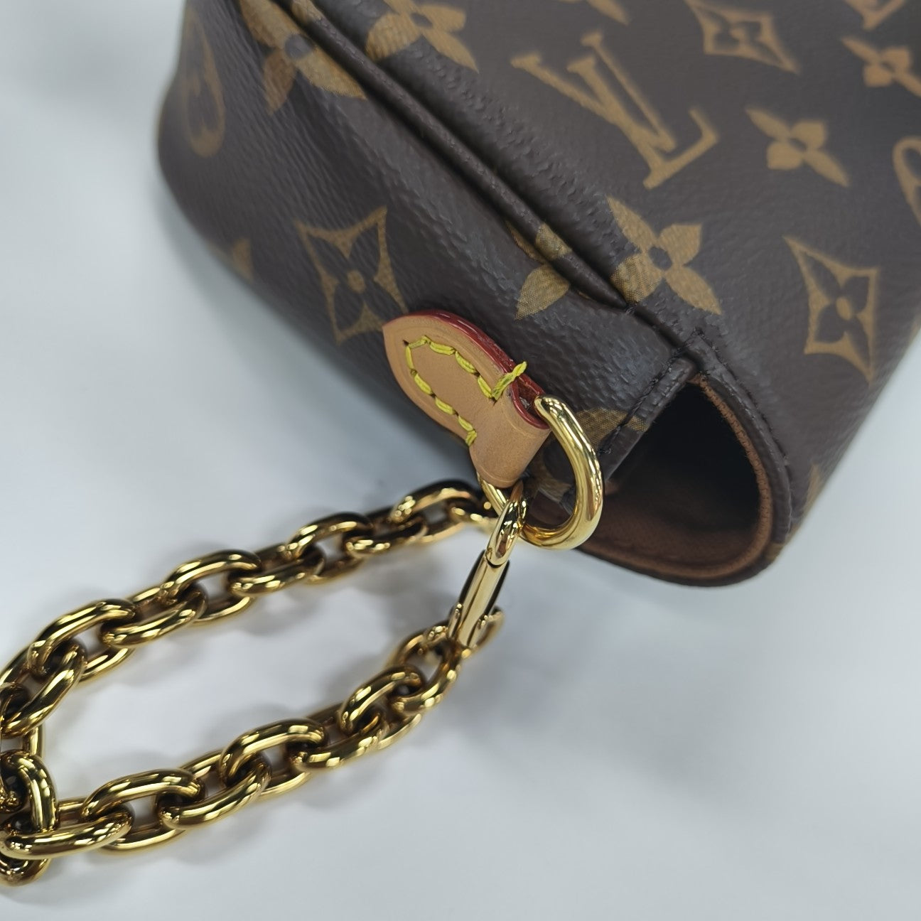 IVY Monogram Coated Canvas Brown