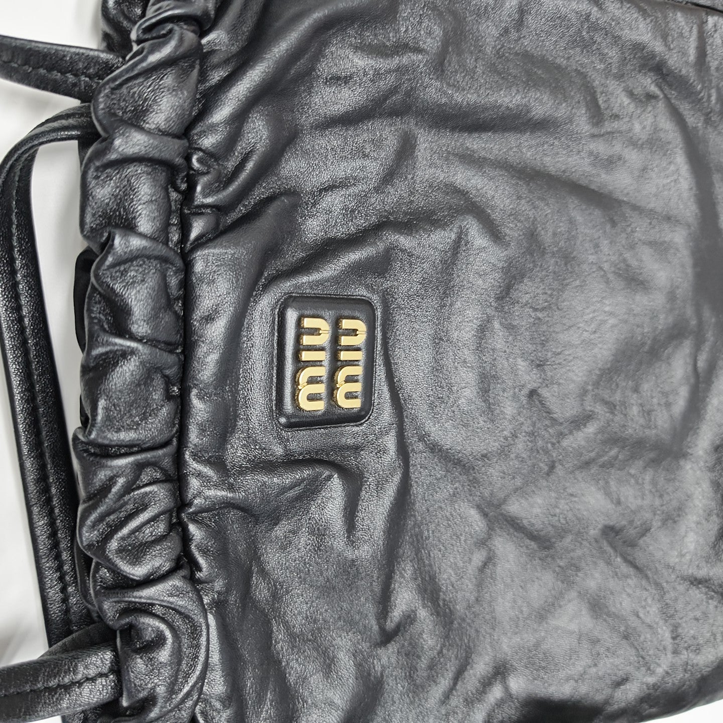 Lambskin Tote Bag Black