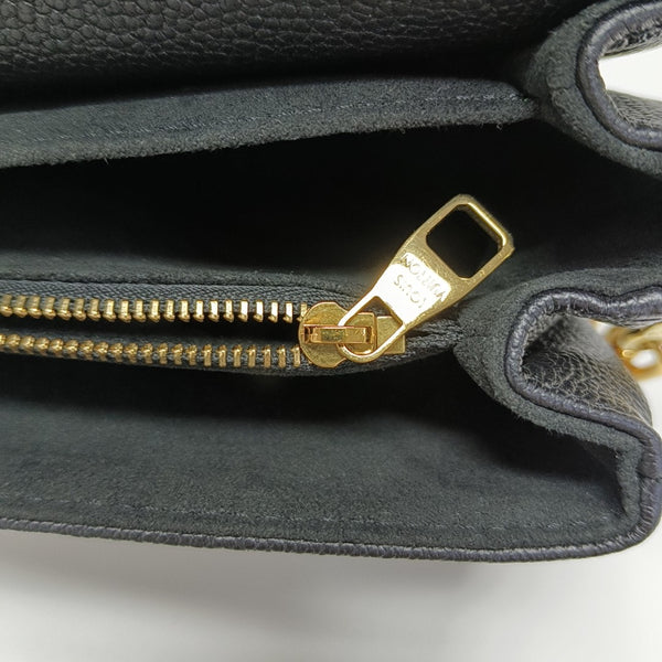 MÉTIS EAST WEST Monogram Calfskin Black