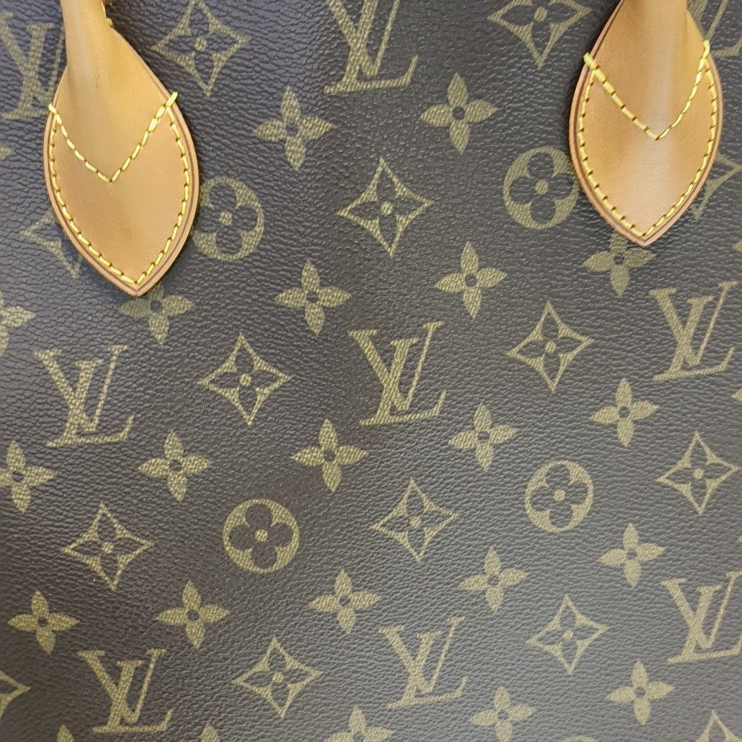 LOCKIT MM Monogram Coated Canvas Brown