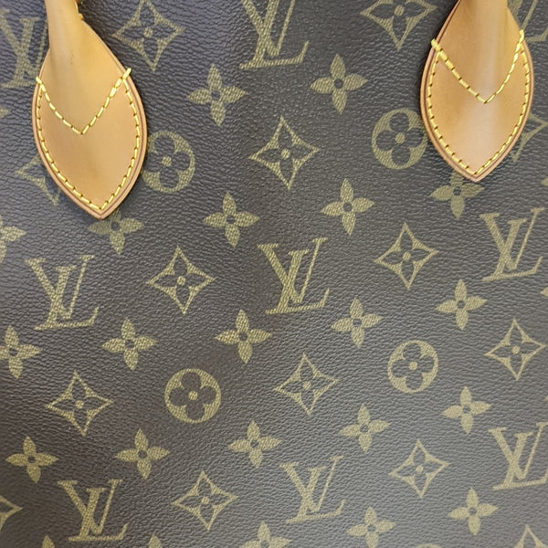 LOCKIT MM Monogram Coated Canvas Brown