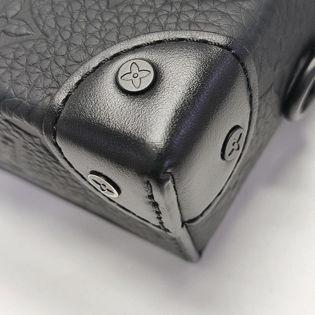 SOFT TRUNK Mini Monogram Calfskin Black