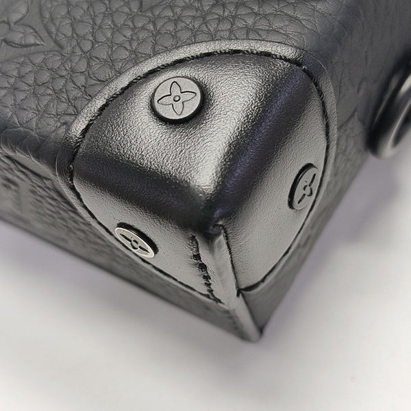 SOFT TRUNK Mini Monogram Calfskin Black