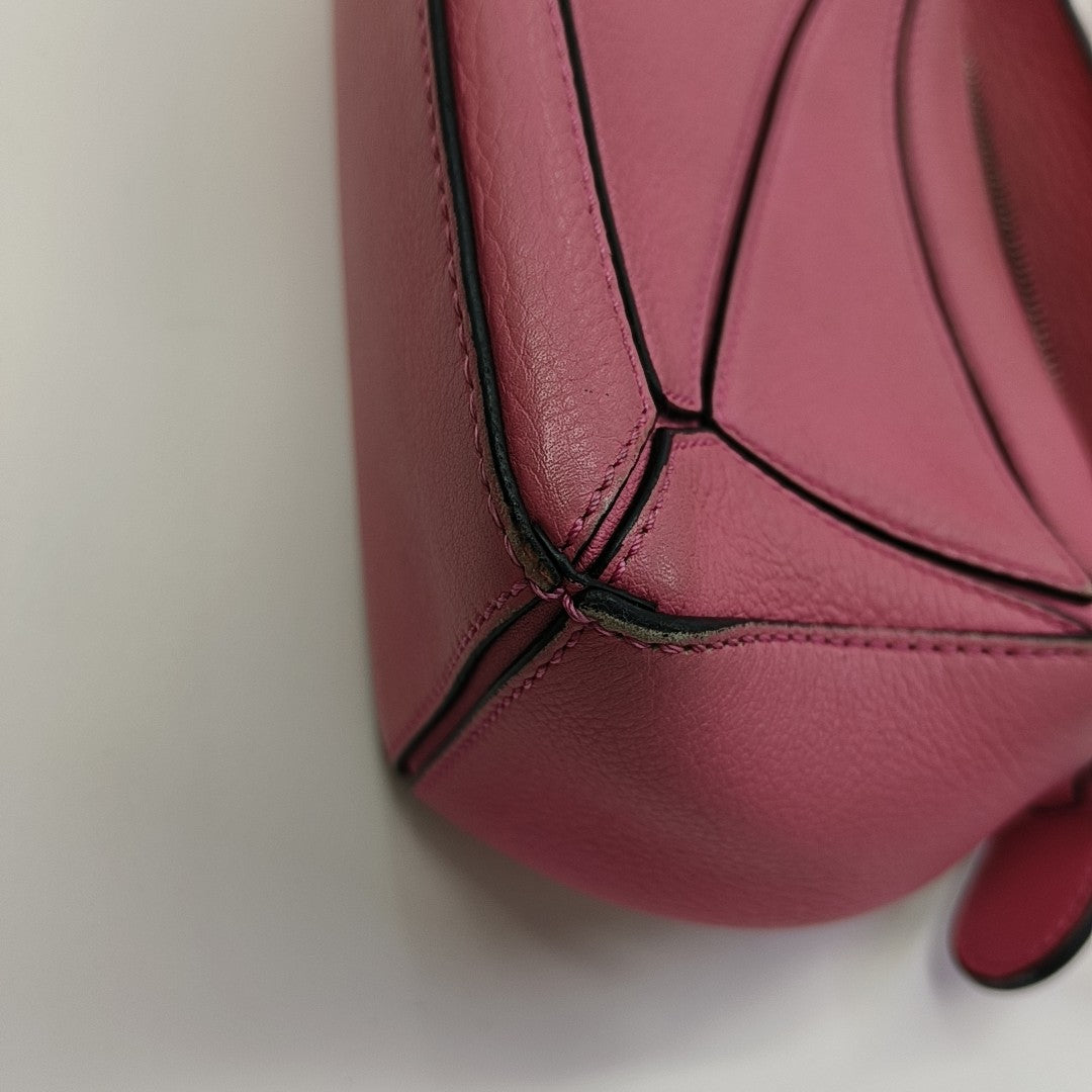 Puzzle Mini Calfskin Pink